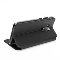 OCUBE voor Blackview S8 (MPH1967) voorjaar textuur horizontale Flip leren draagtas met Holder(Black) - thumbnail