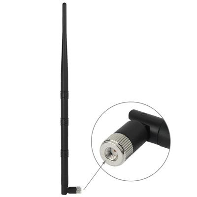 Hoge kwaliteit 15dBi RP-SMA Antenne voor Router Netwerk (3 secties)(zwart)