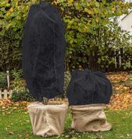 Livinja Plantenhoes tegen vorst - Beschermhoes winter boom/plant - Ø 100cm - Antraciet - Planthoes - Maat L - thumbnail