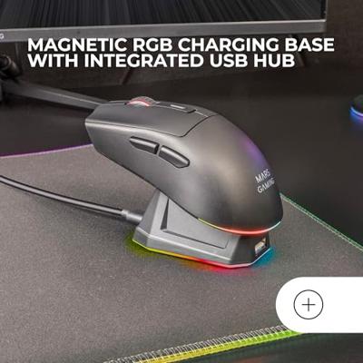 Gaming muis Mars Gaming MMT3 Zwart