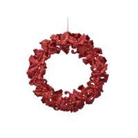 Kersthanger Krans - Kerstrood Decoris - Decoris - thumbnail
