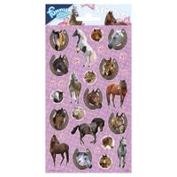 Totum Stickervel paarden - thumbnail