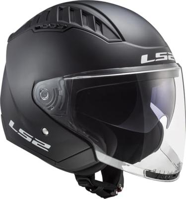 LS2 jethelm "of600 copter ii solid" helmet copter ii soli black matt gr. s LS2 jethelm "of600 copter ii solid" helmet copter ii soli black matt gr. s