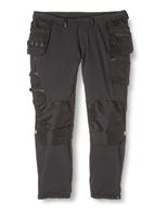 Blåkläder Werkbroek met 4-weg stretch 15221645 | Zwart/Donkergrijs | Maat 52 - 7330509724484 - thumbnail