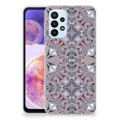 Samsung Galaxy A23 | TPU | Siliconen hoesje | Flower Tiles