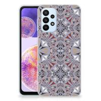 Samsung Galaxy A23 | TPU | Siliconen hoesje | Flower Tiles - thumbnail