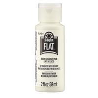 FolkArt • flat ultra matte acrylic paint coconut milk 59ml - thumbnail