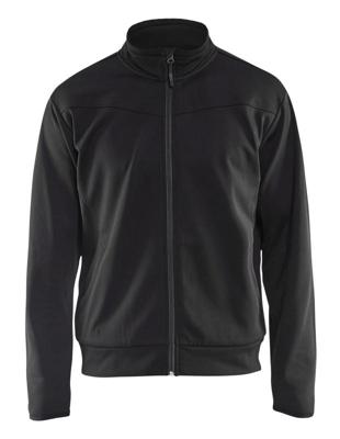 Blåkläder Service Sweatshirt met rits 33622526 | Zwart/Donkergrijs | Maat XXL - 7330509556023 Blåkläder Service Sweatshirt met rits 33622526 | Zwart/Donkergrijs | Maat XXL - 7330509556023