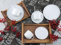 Creatable Serviesset Chef Collection (18-delig koffieservies, Wit) - thumbnail