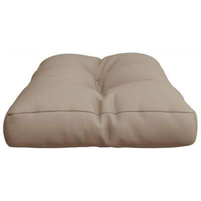 VidaXL Palletkussen 80x40x12 cm stof taupe VidaXL Palletkussen 80x40x12 cm stof taupe
