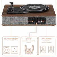 Crosley Aria Draaitafel Grijs - thumbnail
