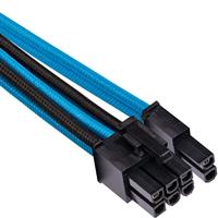Premium Individually Sleeved PCIe - Voedingskabelkit - type 4 - gen 4 - blauw, zwart - thumbnail