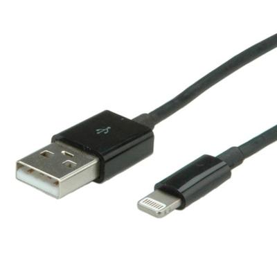 VALUE USB 2.0-synchronisatie- en oplaadkabel met 8pin-connector, 1 m VALUE USB 2.0-synchronisatie- en oplaadkabel met 8pin-connector, 1 m