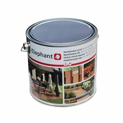 Elephant Bankirai olie 2,5 liter blik Elephant Bankirai olie 2,5 liter blik