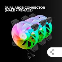 CPU-ventilator Mars Gaming MF-3AR - thumbnail