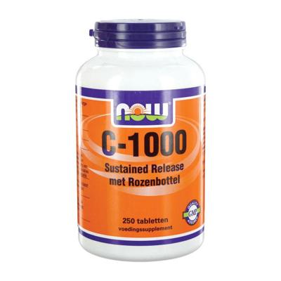 NOW C-1000 SR Rozenbottel Tabletten
