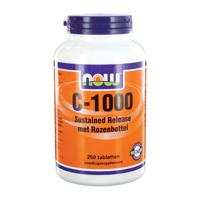 NOW C-1000 SR Rozenbottel Tabletten - thumbnail