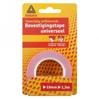 Bevestigingstape 19mmx1,5m Deltafix - Deltafix