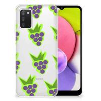 Samsung Galaxy A03S | Siliconen Case | Druiven - thumbnail