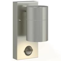 VidaXL Buiten wandlamp 2 pcs zilver 6,5 x 10,5 x 16 cm rvs en glas - thumbnail