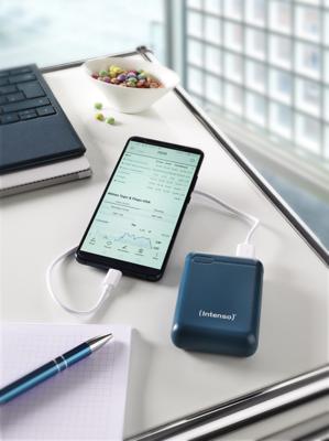 Intenso Powerbank XS10000 petrol 10000 mAh inkl. USB-A to Type-C