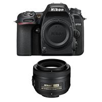Nikon D7500 Digital SLR in DX-formaat met Nikon AF-S DX 35 mm 1:1,8 (20,9 MP, EXPEED 5-processor, AF-systeem met 51 meetvelden, ISO 100-51.200, 4K UHD video incl. timelapse video) - thumbnail
