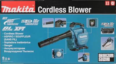 Makita DUB363PT2V Bladblazer, Bladzuiger Accu Incl. 2 accus, Incl. oplader 36 V - thumbnail