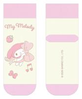 Sanrio Socks My Melody Big Ribbon Short 36-40 - thumbnail