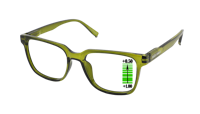 Leesbril Vista Bonita Cubo Multifocaal-Army Green-+0.50-+1.00 - thumbnail