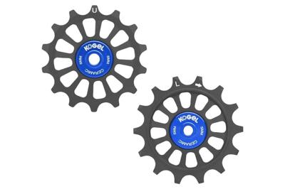 Shimano Kogel derailleurwieltjes set 12sp cross 14/14t zwart