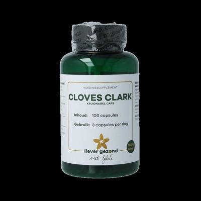 Liever Gezond Kruidnagel caps clove clark 100 Vegetarische capsules