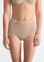 Basic Maxi 4-Pack dames slip (3+1 Gratis) - ondergoed dames - Vrouwen onderbroek katoen - 40 - Huidkleur - Onderbroek - Ondergoed - 40 - Onderbroek - thumbnail