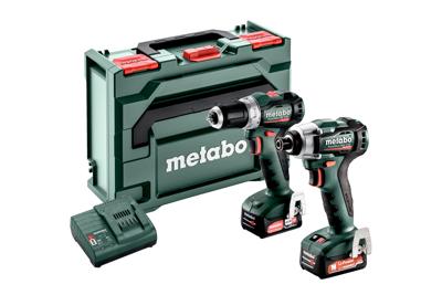 Metabo BS 12 BL + SSD 12 BL Accu Combo set 12V | 2 x 2.0 Ah, SC 30 | metaBOX 118 L - 685228000 Metabo BS 12 BL + SSD 12 BL Accu Combo set 12V | 2 x 2.0 Ah, SC 30 | metaBOX 118 L - 685228000