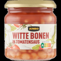 Jumbo Witte Bonen in Tomatensaus 180 g - thumbnail