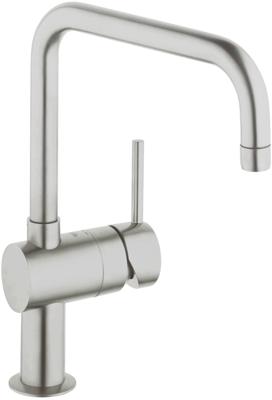 Grohe Minta keukenkraan met U-uitloop Supersteel Grohe Minta keukenkraan met U-uitloop Supersteel