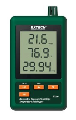 Extech SD700 SD700 Multidatalogger Te meten grootheid Temperatuur, Luchtdruk, Luchtvochtigheid 0 tot +50 °C 10 tot 90 % Hrel 10 - 1100 hPa