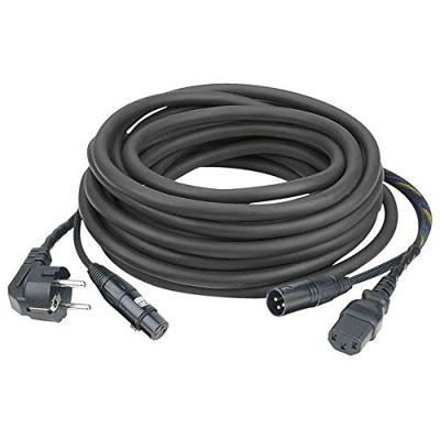 DAP FP08 Schuko/XLR female - IEC female/XLR male 15 meter