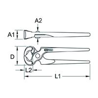 KS Tools 1161300 Bijttang 1 stuk(s) - thumbnail