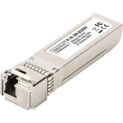 Digitus DN-81204 DN-81204 SFP+ transceivermodule 10 GBit/s 10 km Type module LC Digitus DN-81204 DN-81204 SFP+ transceivermodule 10 GBit/s 10 km Type module LC