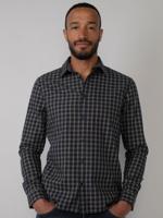 50% korting - Petrol Industries Heren Geruit overhemd Dark petrol - S - thumbnail