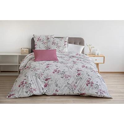 Dekbedovertrekset 240x260 cm HOME LINGE PASSION POMPADOUR: Dekbedovertrek + 2 kussenslopen - 100% Katoen 57 Draden -