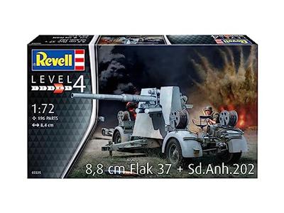 Revell 1/72 8.8 cm Flak 37 + Sd.Anh.202 Revell 1/72 8.8 cm Flak 37 + Sd.Anh.202