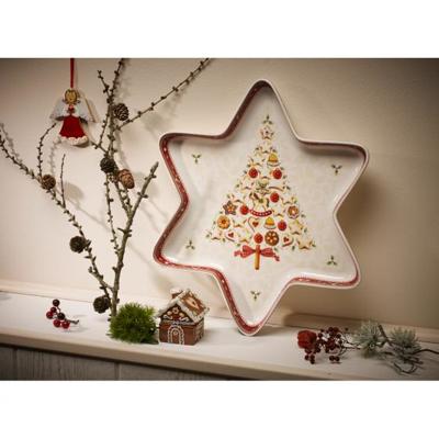 Villeroy & Boch Winter Bakery Delight Schaal Ster 37 cm Villeroy & Boch Winter Bakery Delight Schaal Ster 37 cm
