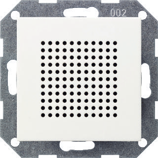 Gira luidspreker voor RDS radio zuiverwit mat