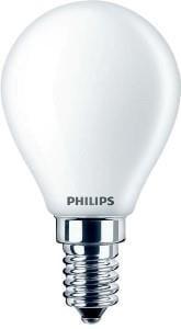 Philips LED kogel E14 6,5-60W 2700K filament mat - LED3742 Philips LED kogel E14 6,5-60W 2700K filament mat - LED3742