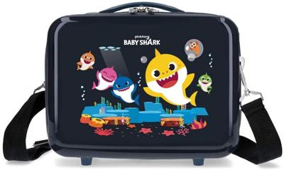Jim Jam Bags concepts baby shark beautycase 29 cm zwart