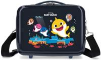 Jim Jam Bags concepts baby shark beautycase 29 cm zwart - thumbnail