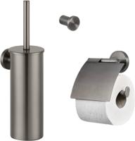 Saqu Nemo 3-delige toiletset gunmetal - thumbnail