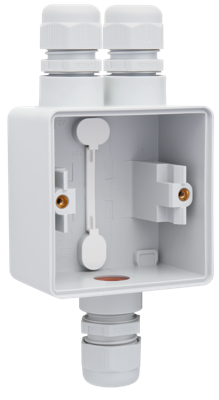 Niko Hydro onderbak enkelvoudig met 1x twee en 1x één wartel grijs Niko Hydro onderbak enkelvoudig met 1x twee en 1x één wartel grijs