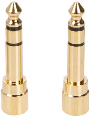 DeLOCK 65983 kabeladapter/verloopstukje 6.35mm 3.5mm Goud